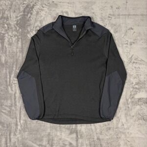 Magpul Pullover Men XL Black Knit Quarter Zip MAG752 Tactical Wool Blend Jacket